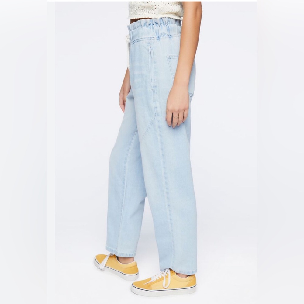 Forever 21 paper bag waist Jeans